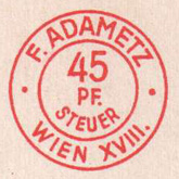 Tax stamp photo