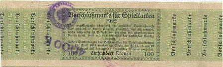 Tax stamp photo