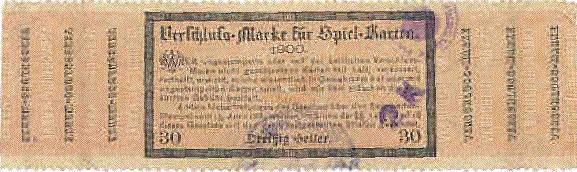 Tax stamp photo