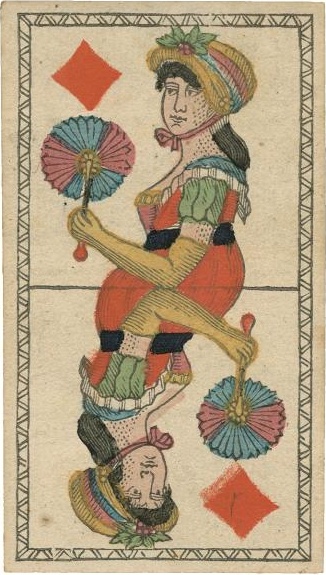 Datei:SPKW-Q10985-Studien-55 Radau-Flöter Regensburg-s0213-16-tarock-karo-dame.jpg