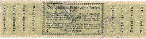 Tax stamp photo