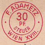 Tax stamp photo