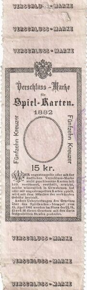 Datei:SPKW-Verschlussmarke-Endebrock-1882-15kr.jpg