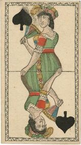 Spades-Queen (Tarot)