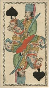 Spades-Cavalier (Tarot)