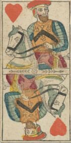 Hearts-Cavalier (Tarot)