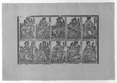 Druckbogen FRA sheet 213 (Keller, Cary Collection)