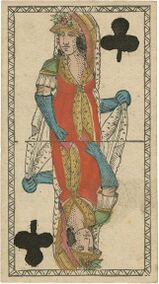 Clubs-Queen (Tarot)