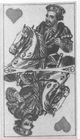 Hearts-Cavalier (Tarot)