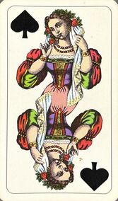 Spades-Queen (Tarot)