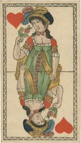Hearts-Queen (Tarot)