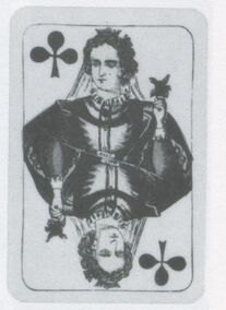 Clubs-Queen (French)