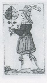 Leaves-Over Knave (German)