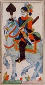 Spades-Cavalier (Tarot)