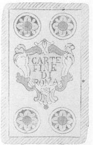Single card
