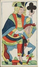 Clubs-Cavalier (Tarot)