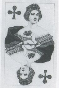 Clubs-Queen (French)