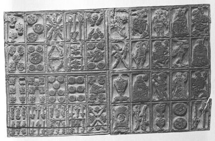Druckstock SPA block 4 (Keller, Cary Collection)