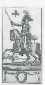 Clubs-Cavalier (Tarot)