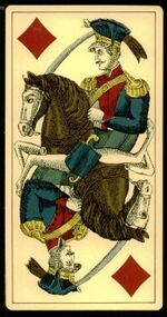 Diamonds-Cavalier (Tarot)