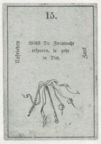 Single card
