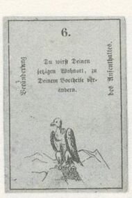 Single card