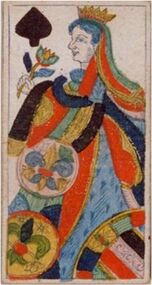 Spades-Queen (Tarot)