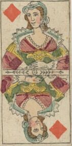 Diamonds-Queen (Tarot)