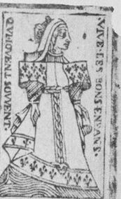 Queen (French, suit undetermined)