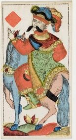 Diamonds-Cavalier (Tarot)