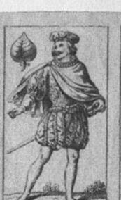 Leaves-Over Knave (German)