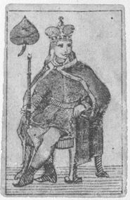 Leaves-Over Knave (German)
