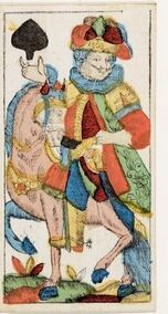 Spades-Cavalier (Tarot)