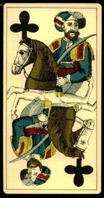 Clubs-Cavalier (Tarot)