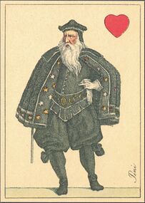 Hearts-Jack (French) Photo of the reproduction Card almanac for 1807 (facsimile Georg Olms, 1970)
