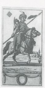 Diamonds-Cavalier (Tarot)