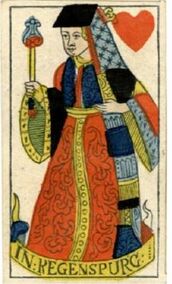 Hearts-Queen (Tarot)