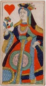 Hearts-Queen (Tarot)