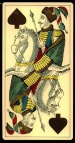 Spades-Cavalier (Tarot)