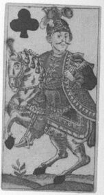 Clubs-Cavalier (Tarot)