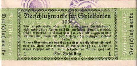 Tax stamp photo