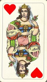 Hearts-Queen (Tarot)