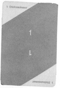 Single card