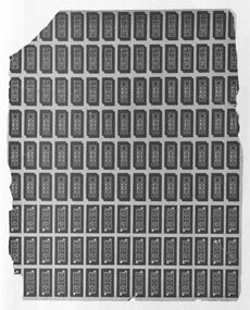 Druckbogen CHN sheet 121 (Keller, Cary Collection)