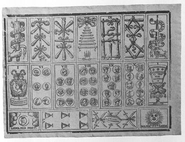Druckbogen ITA sheet 284 (Keller, Cary Collection)
