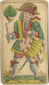 Leaves-Over Knave (German)