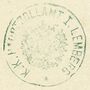 Galizischer Kartenstempel Lemberg 1881