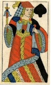 Spades-Queen (Tarot)