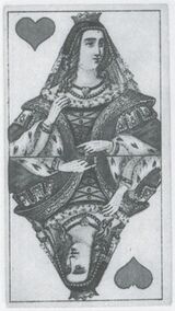 Hearts-Queen (Tarot)