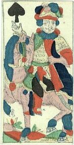 Spades-Cavalier (Tarot)